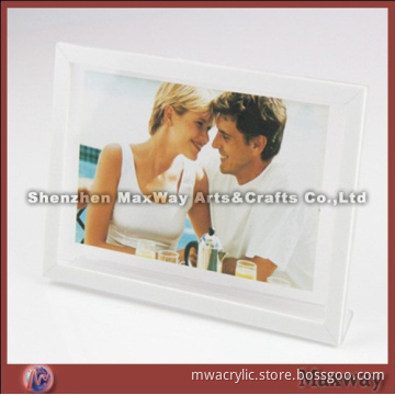 Pretty L-shaped Magnetic Counter Acrylic/Plexiglass Picture/Photo/Card Holder/Frame/Stand